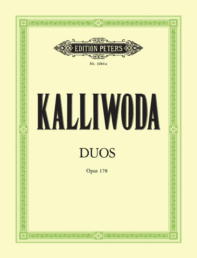 Cover: 9790014006341 | Duos Op. 178 | Johann Wenzel Kalliwoda | Buch | Edition Peters