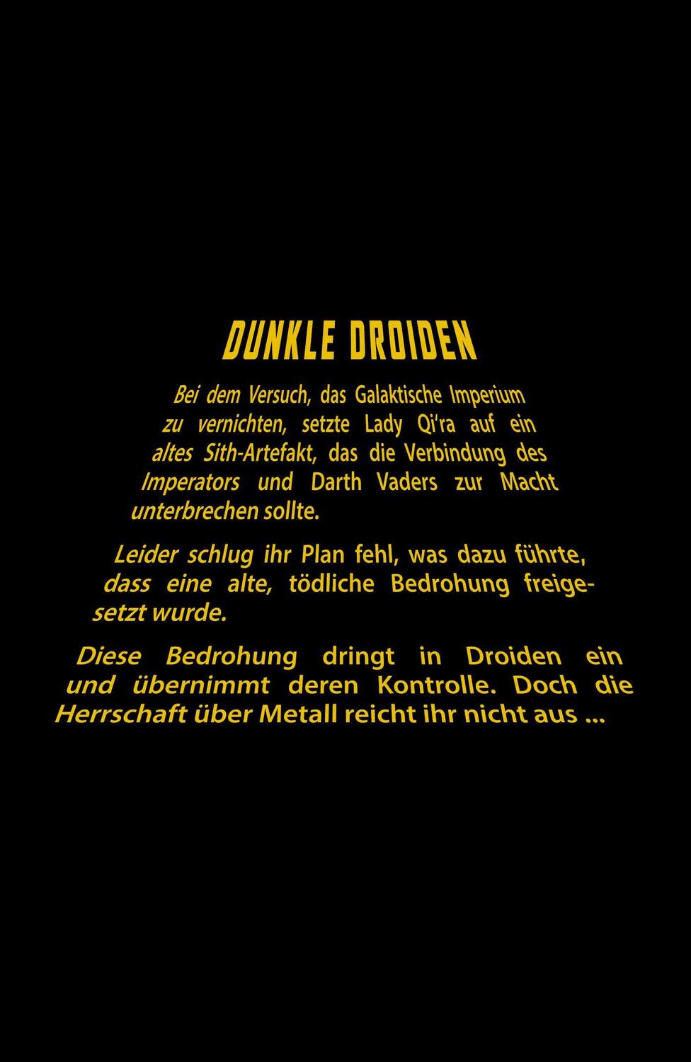 Bild: 9783741638466 | Star Wars Comics: Dunkle Droiden | Charles Soule (u. a.) | Taschenbuch