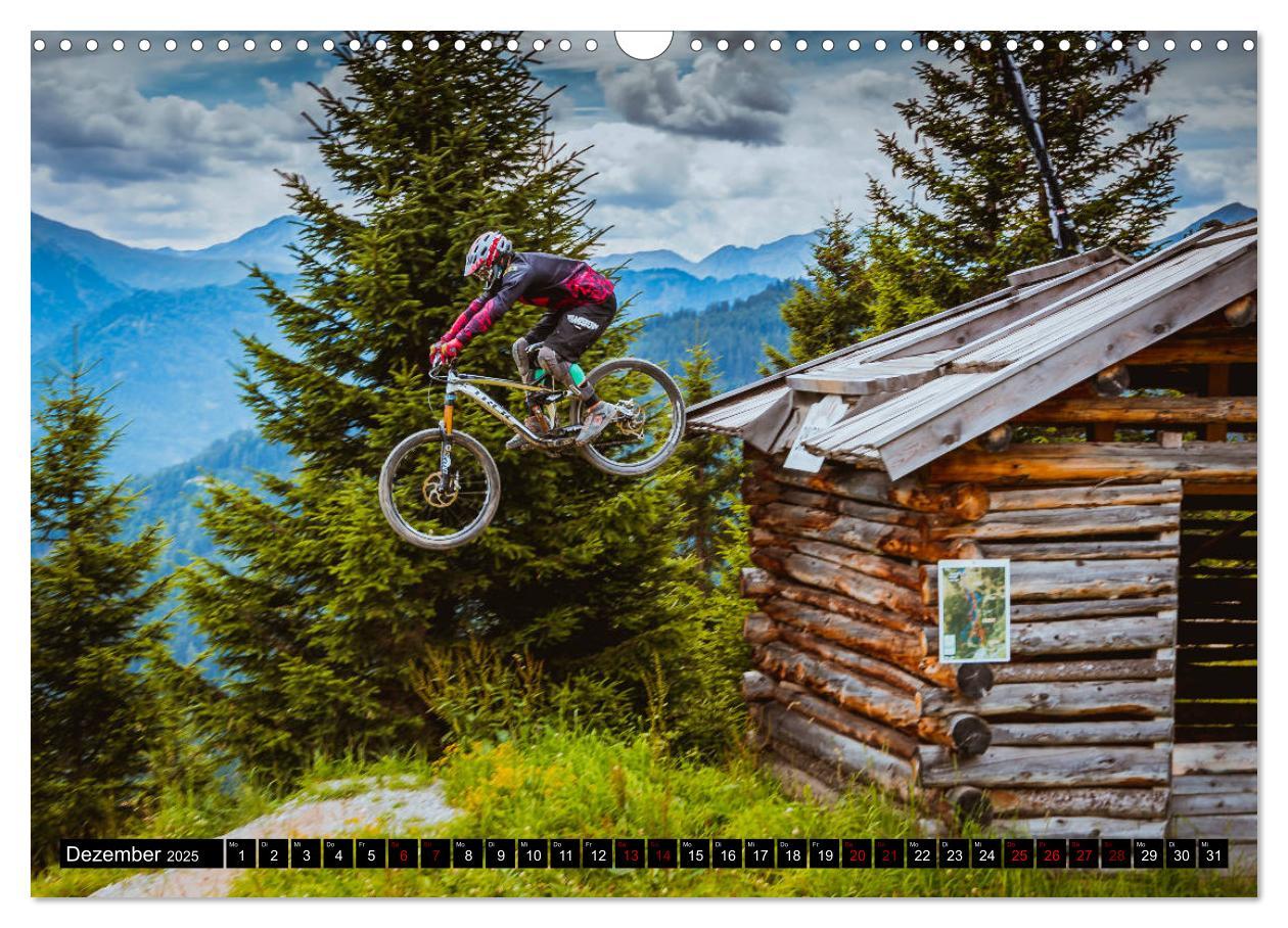 Bild: 9783435433728 | Downhill Action (Wandkalender 2025 DIN A3 quer), CALVENDO...