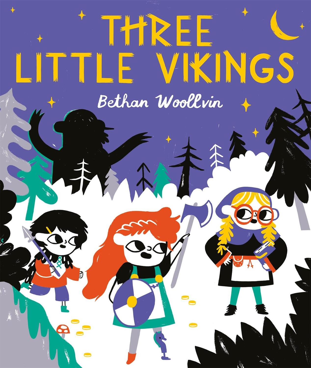 Cover: 9781509889839 | Three Little Vikings | Bethan Woollvin | Taschenbuch | Englisch | 2021