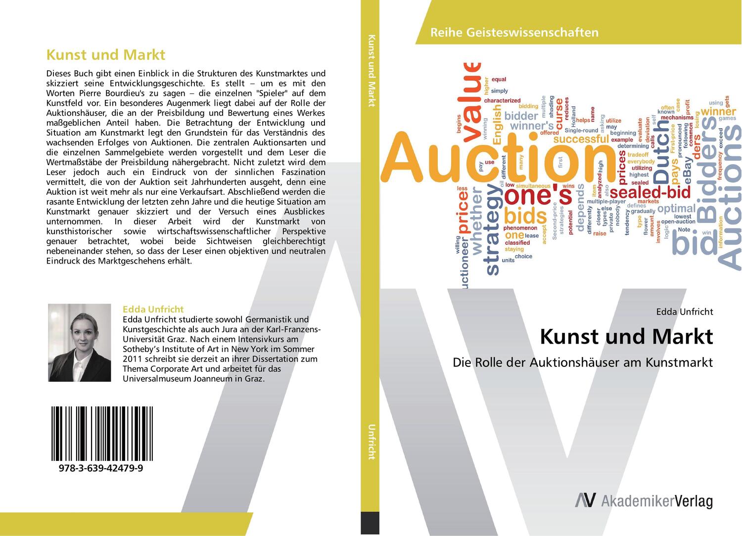 Cover: 9783639424799 | Kunst und Markt | Die Rolle der Auktionshäuser am Kunstmarkt | Buch