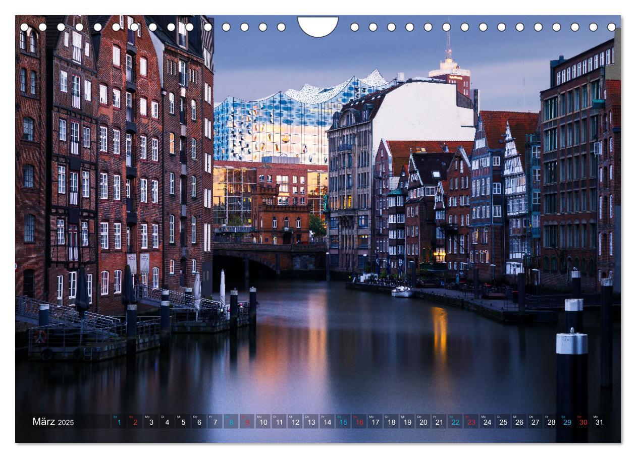 Bild: 9783435044696 | Hamburg Architektur und Stadtlandschaft (Wandkalender 2025 DIN A4...