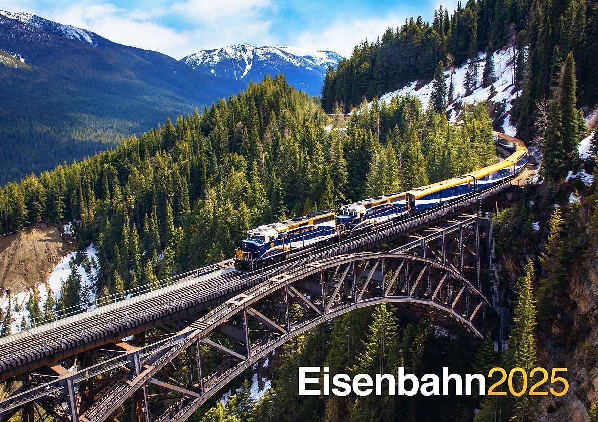 Cover: 9798893610338 | Eisenbahn Kalender 2025 | Der Eisenbahnkalender | Kalender | 14 S.