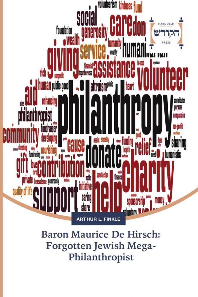Cover: 9786202455565 | Baron Maurice De Hirsch: Forgotten Jewish Mega-Philanthropist | Finkle