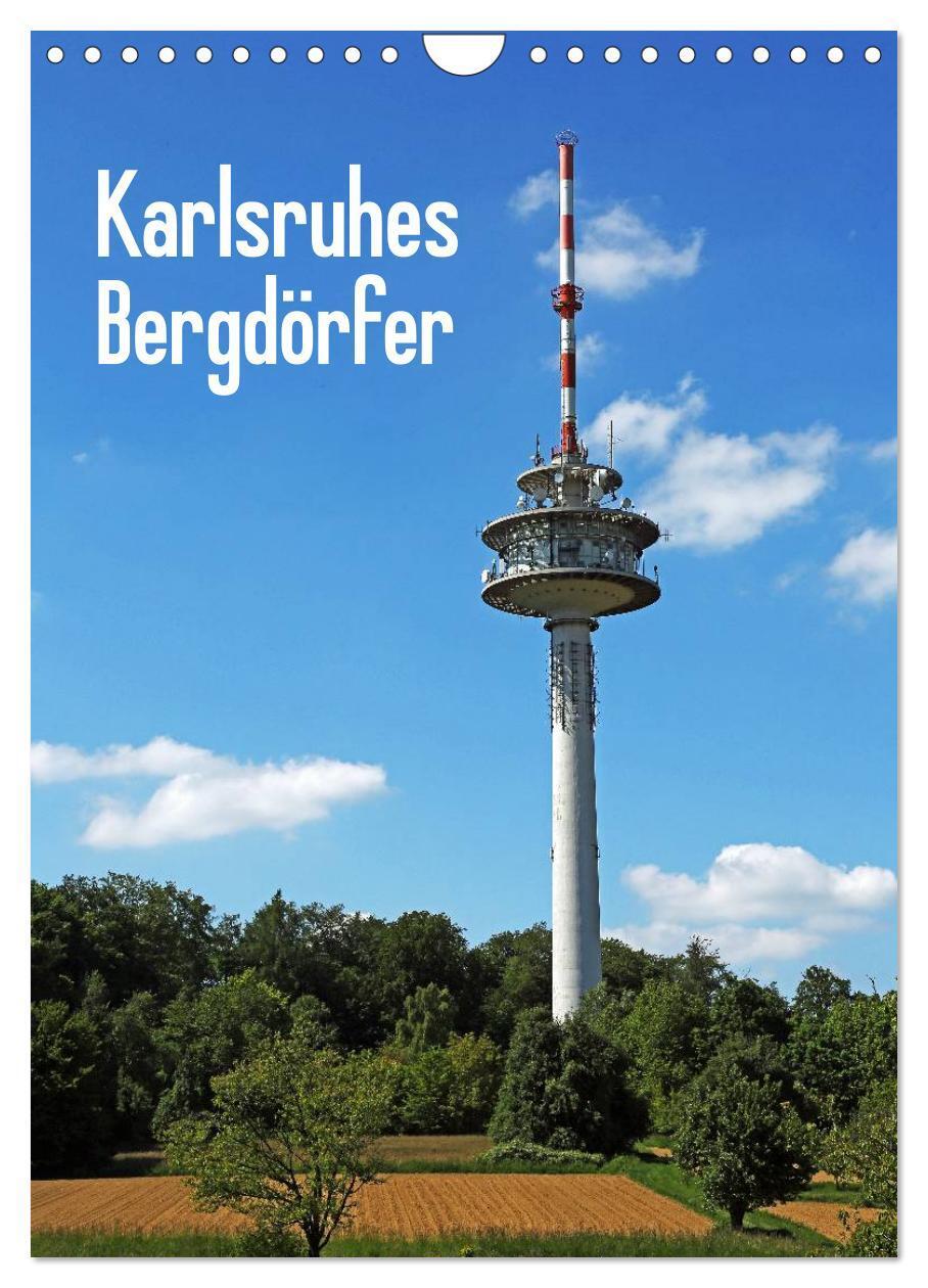 Cover: 9783383495441 | Karlsruhes Bergdörfer (Wandkalender 2024 DIN A4 hoch), CALVENDO...