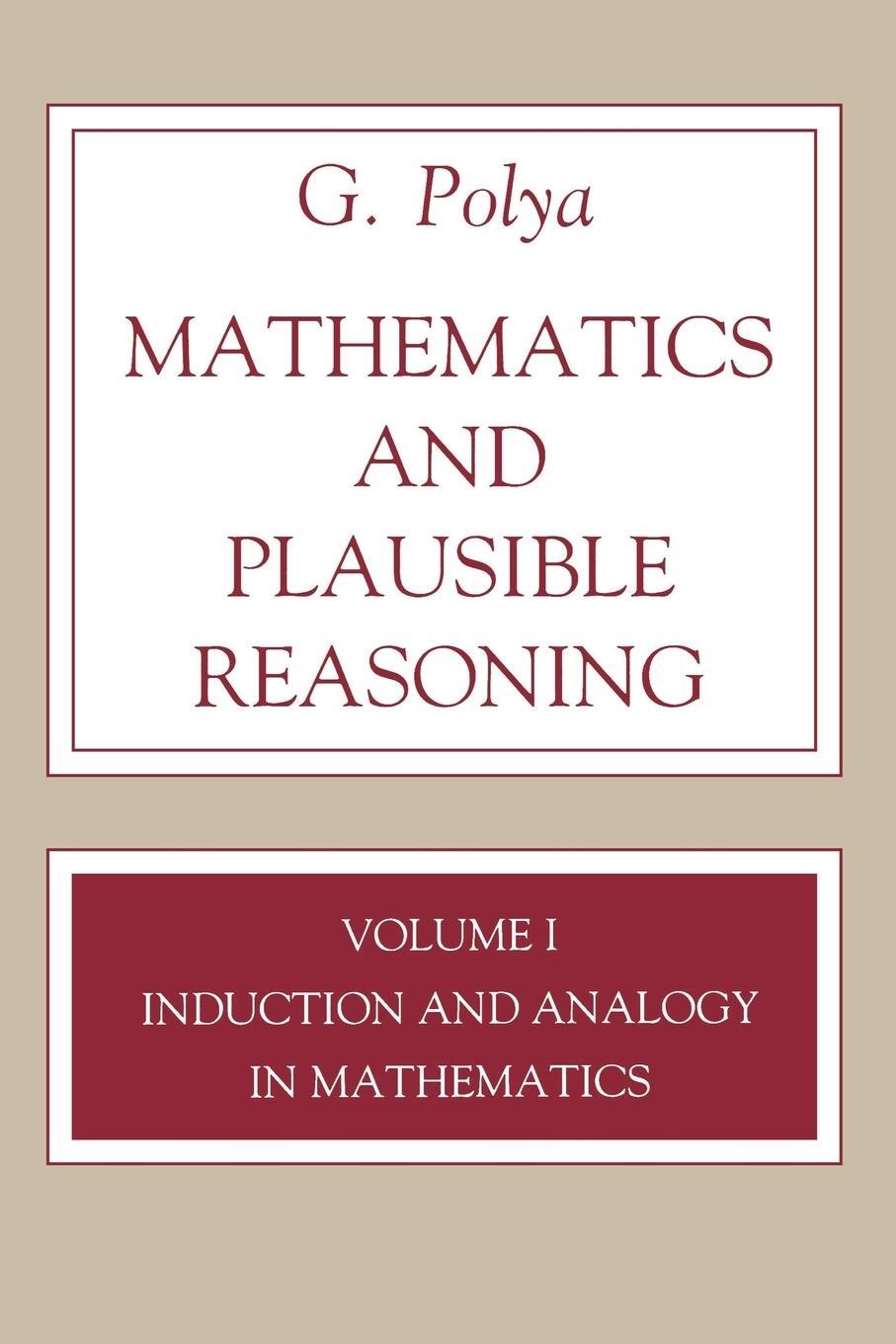 Cover: 9780691025094 | Mathematics and Plausible Reasoning, Volume 1 | G. Polya | Taschenbuch