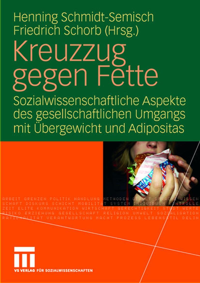 Cover: 9783531154312 | Kreuzzug gegen Fette | Friedrich Schorb (u. a.) | Taschenbuch | vi