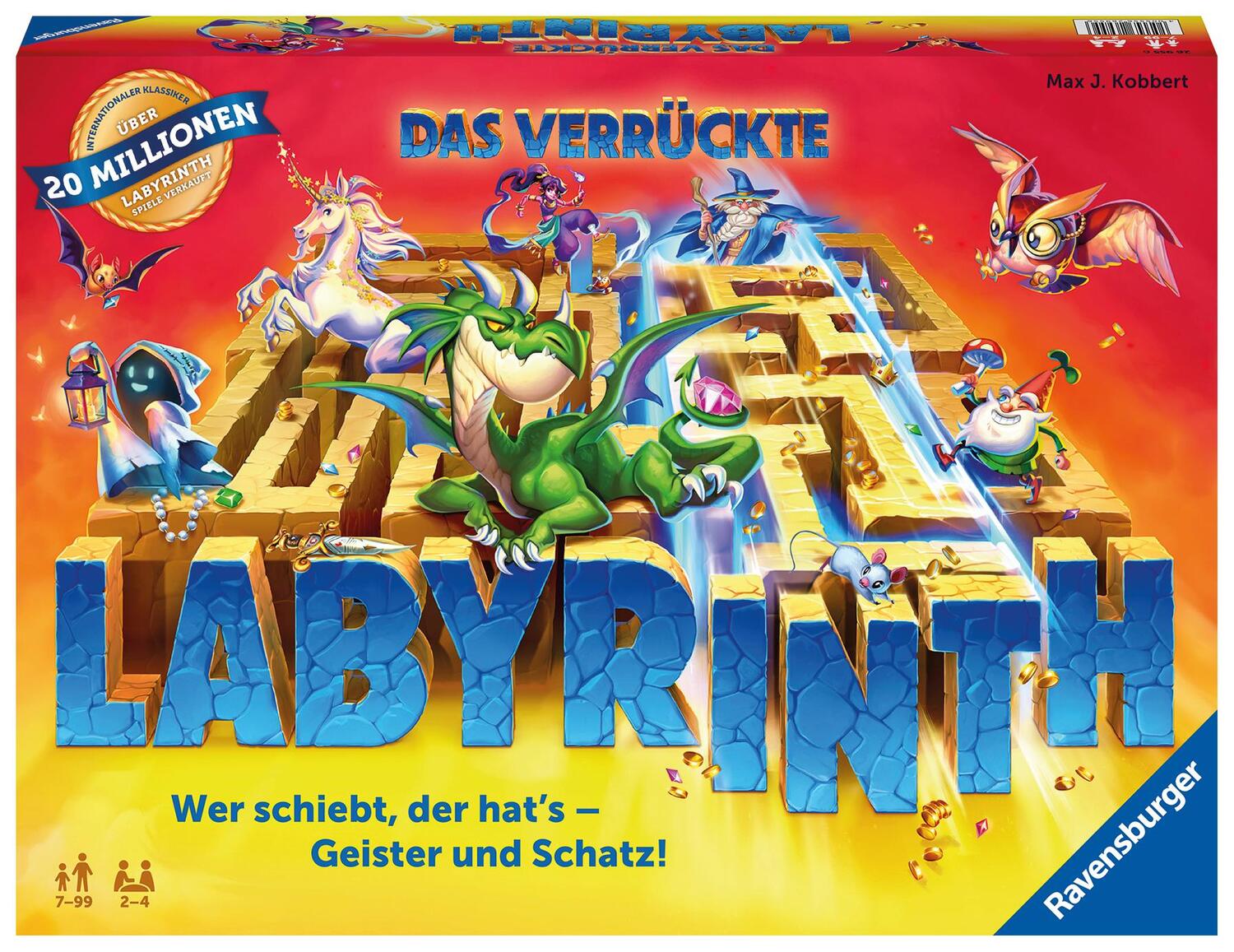 Cover: 4005556269556 | Ravensburger 26955 Das verrückte Labyrinth - Spieleklassiker für 2...