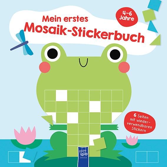 Cover: 9789464764178 | Mein erstes Mosaik-Stickerbuch 4-6 Jahre (Cover Frosch) | Taschenbuch