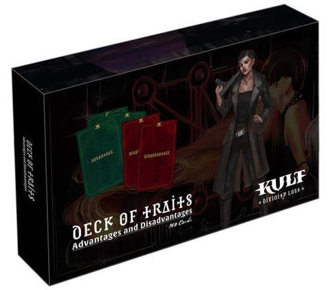 Cover: 5060523345328 | Kult: Deck of Traits - card deck | englisch | Modiphius Entertainment