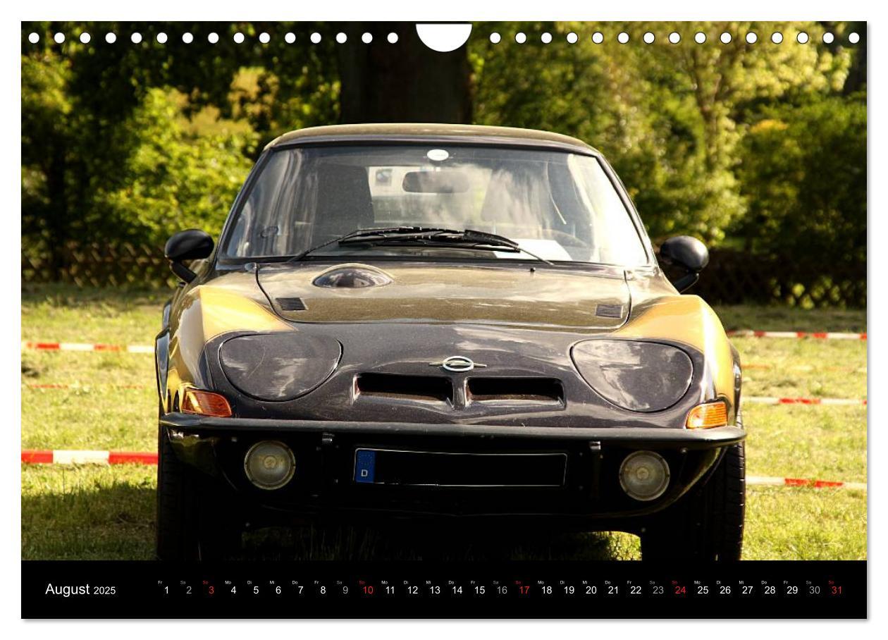 Bild: 9783435726707 | Opel GT Der Kalender (Wandkalender 2025 DIN A4 quer), CALVENDO...