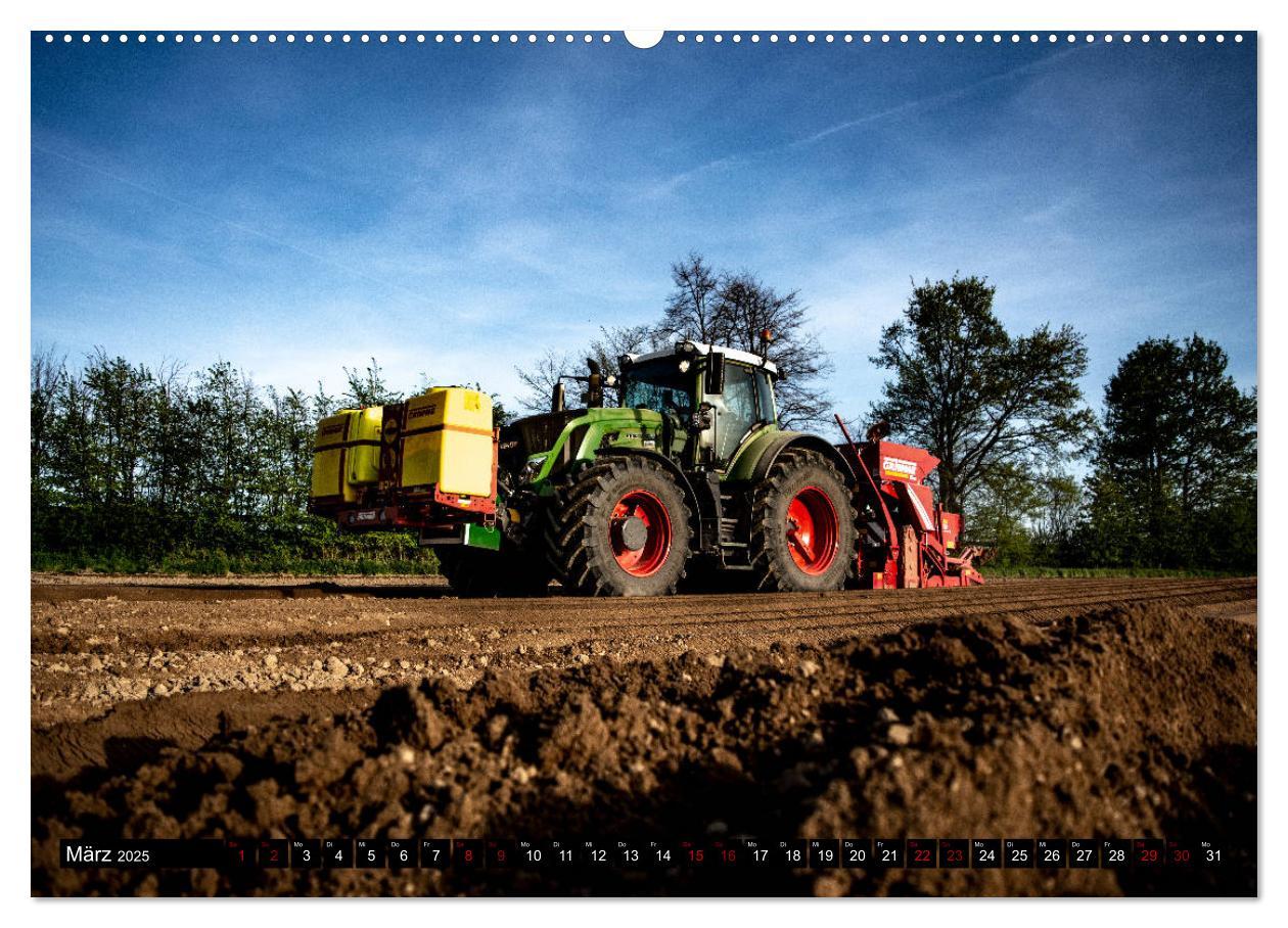 Bild: 9783435309641 | Landtechnik 2025 (Wandkalender 2025 DIN A2 quer), CALVENDO...