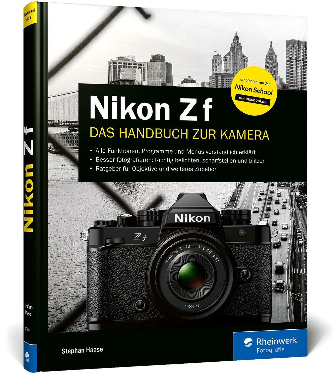 Cover: 9783367100408 | Nikon Z f | Stephan Haase | Buch | Rheinwerk Fotografie | 355 S.