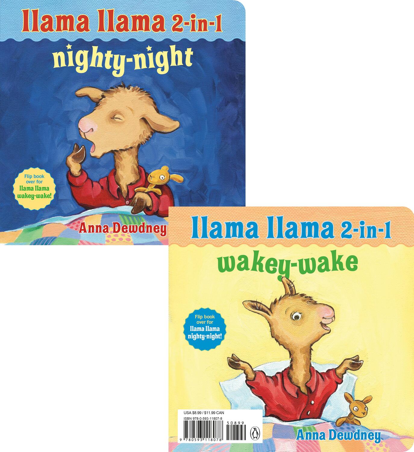 Cover: 9780593118078 | Llama Llama 2-In-1: Wakey-Wake/Nighty-Night | Anna Dewdney | Buch