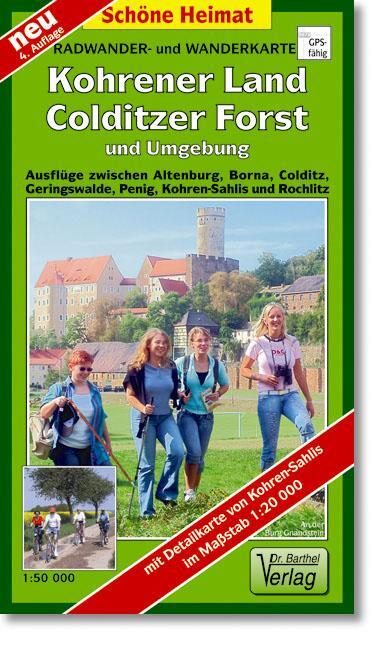 Cover: 9783895910654 | Kohrener Land, Colditzer Forst und Umgebung 1 : 50 000. Radwander-...