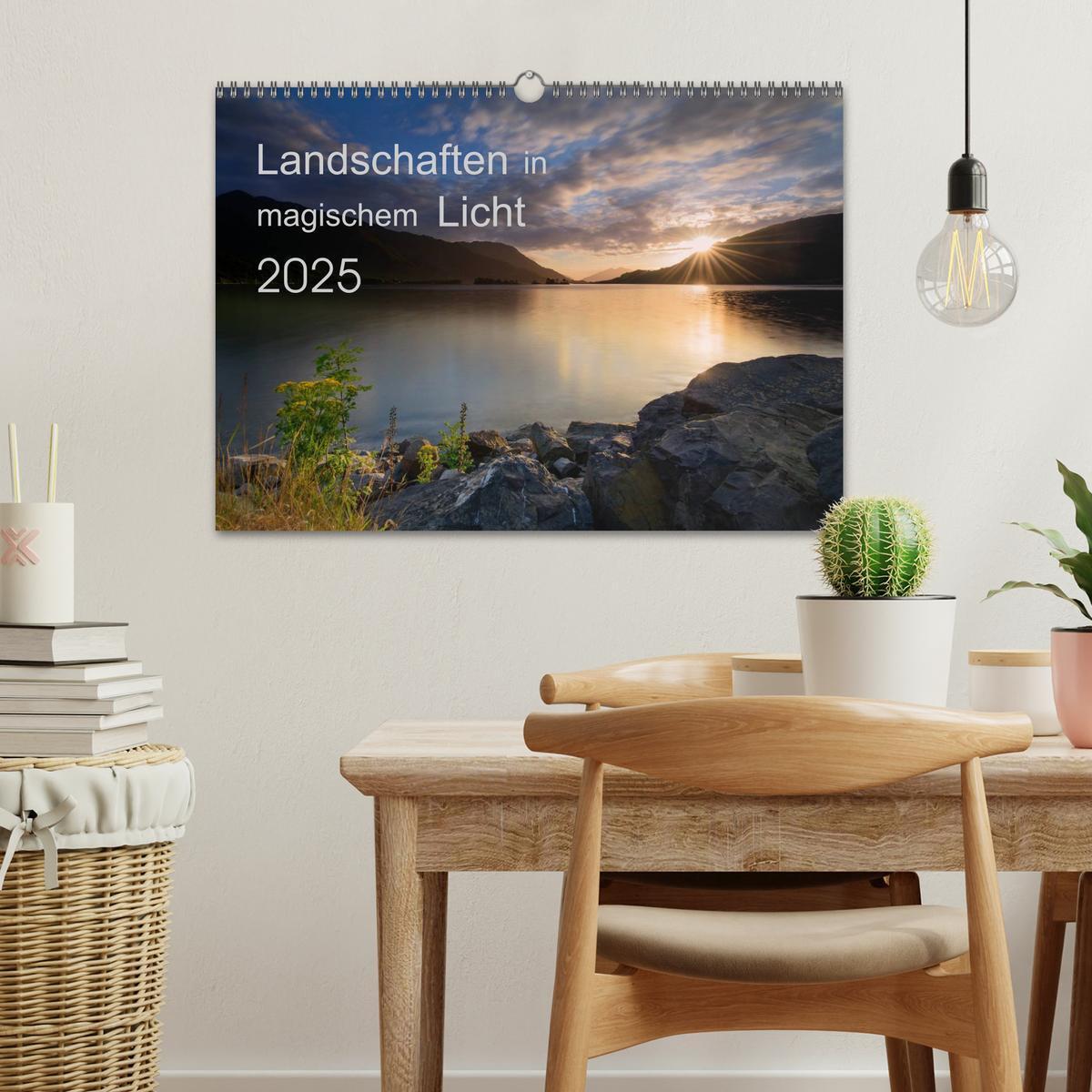 Bild: 9783435558452 | Landschaften im magischen Licht (Wandkalender 2025 DIN A3 quer),...