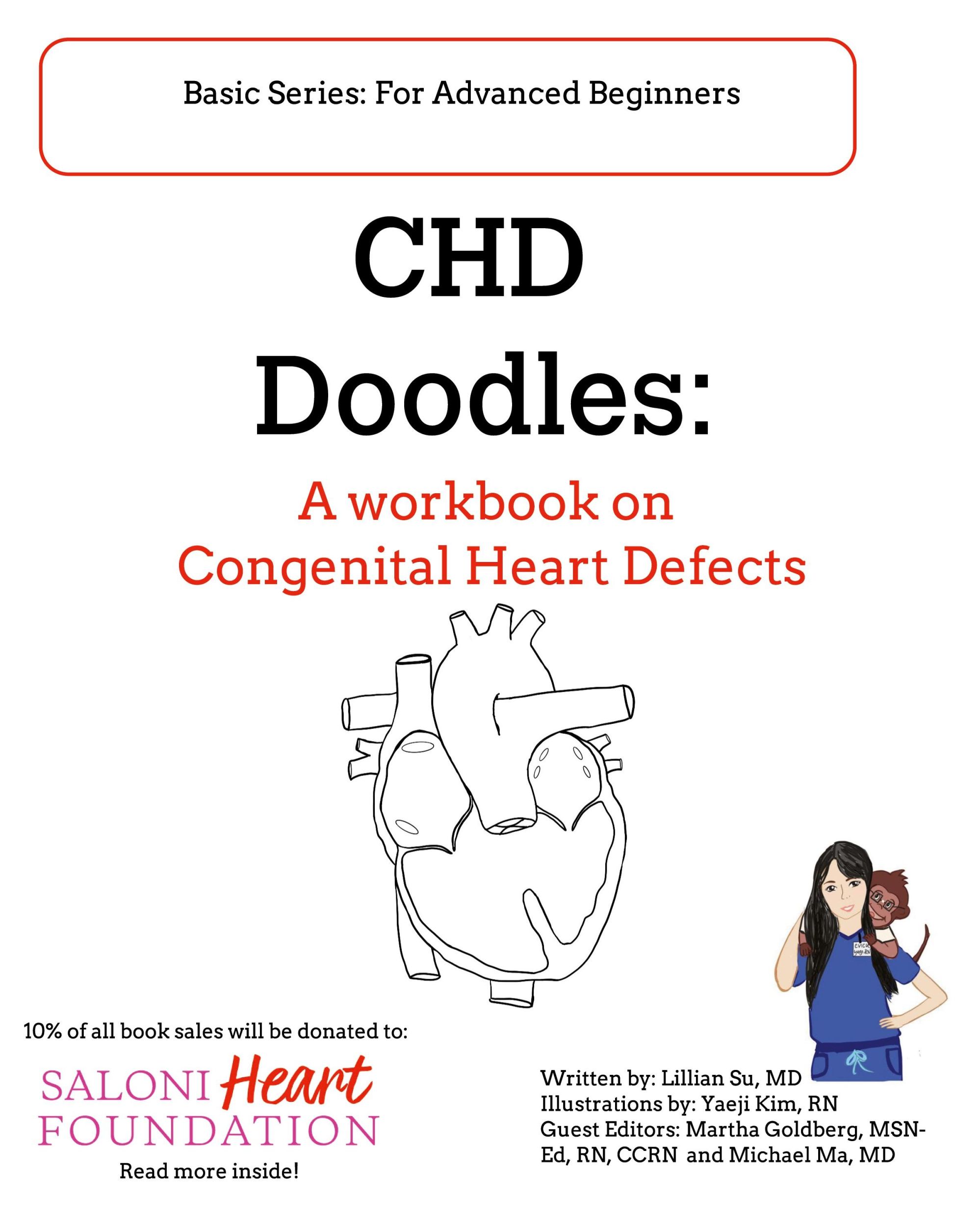 Cover: 9781715577216 | CHD Doodles | A Workbook on Congenital Heart Defects | Lsu (u. a.)