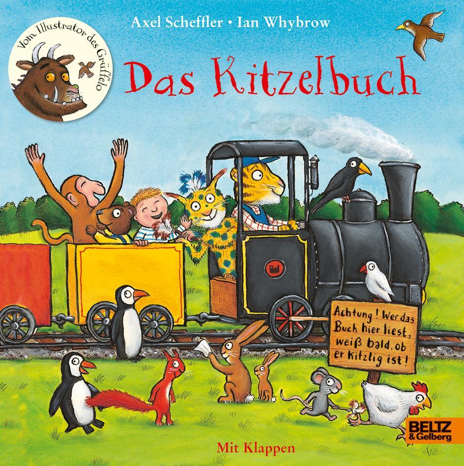 Cover: 9783407754134 | Das Kitzelbuch | Pappbilderbuch mit Klappen | Axel Scheffler (u. a.)