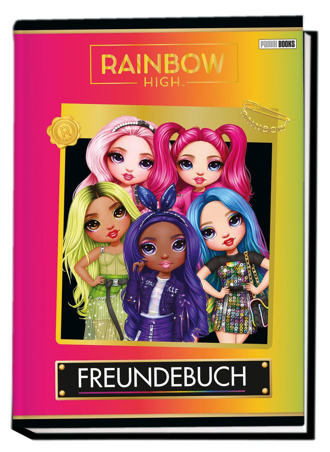 Cover: 9783833241451 | Rainbow High: Freundebuch | Freundebuch | Buch | 72 S. | Deutsch