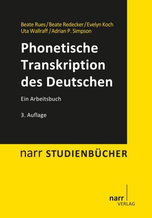 Cover: 9783823368274 | Phonetische Transkription des Deutschen | Ein Arbeitsbuch | Buch