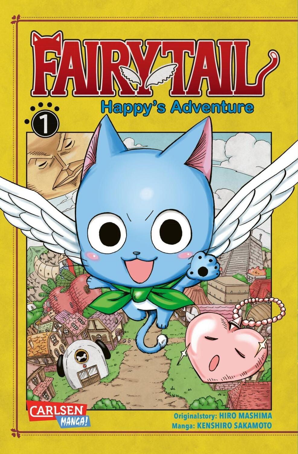 Cover: 9783551768049 | Fairy Tail - Happy's Adventure 1 | Kenshiro Sakamoto (u. a.) | Buch