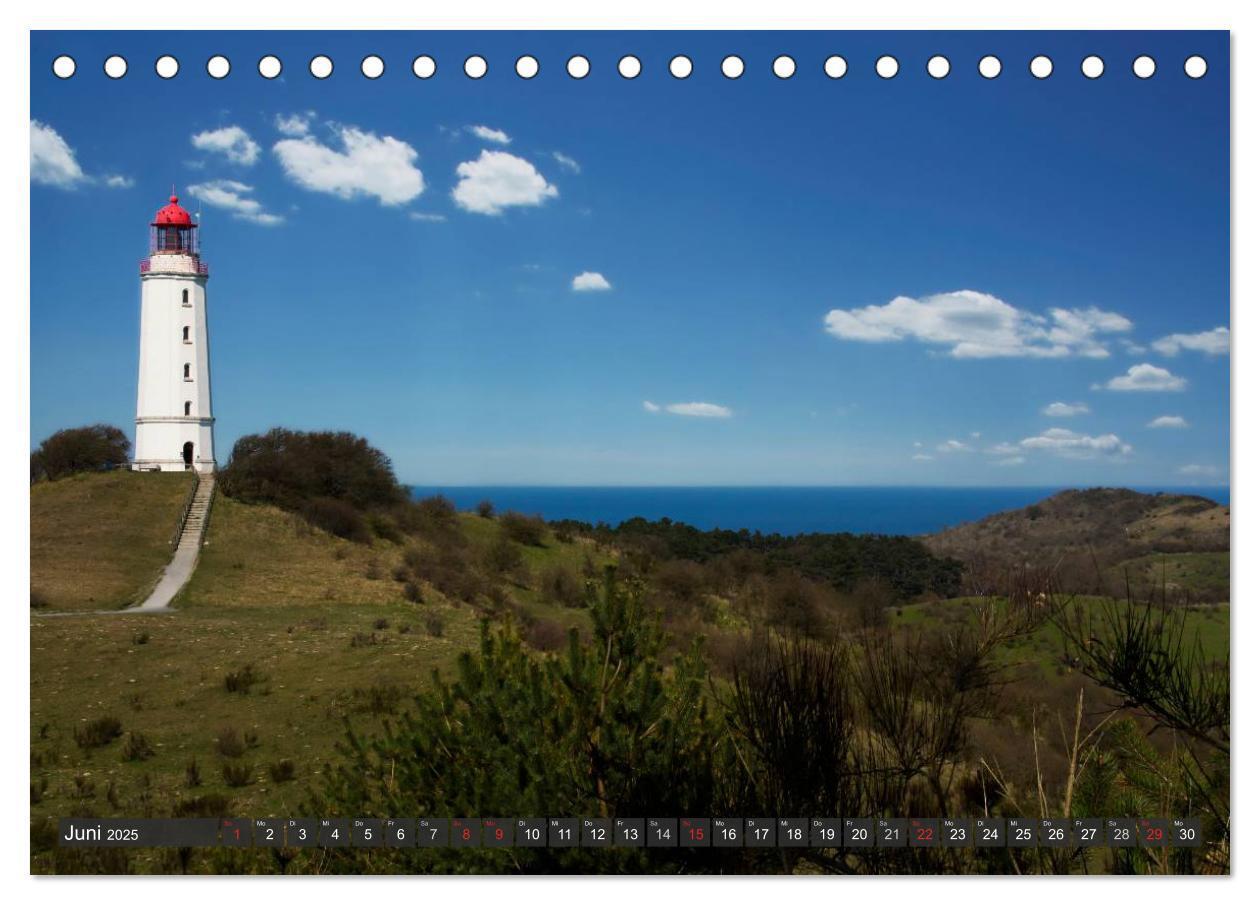 Bild: 9783435754519 | Insel Hiddensee (Tischkalender 2025 DIN A5 quer), CALVENDO...