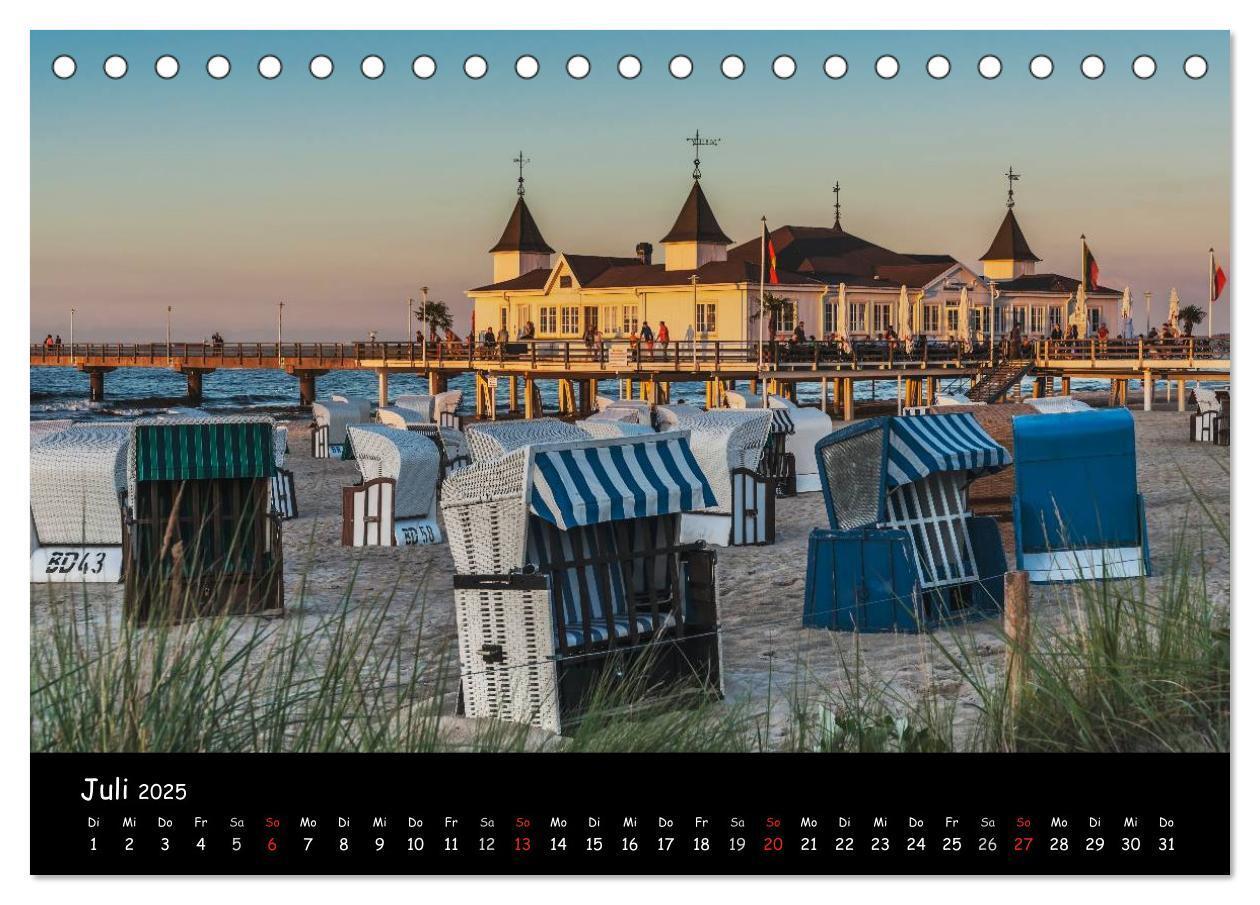 Bild: 9783435707287 | Insel Usedom (Tischkalender 2025 DIN A5 quer), CALVENDO Monatskalender