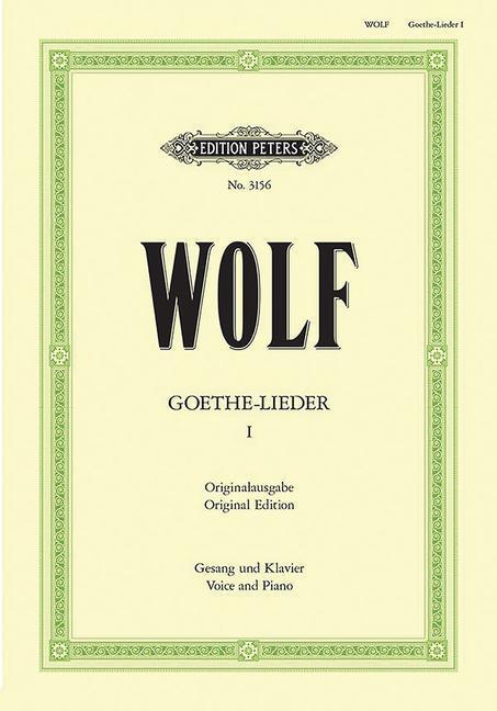 Cover: 9790577082653 | Goethe-Lieder -- 51 Songs: Songs Nos. 1-11. Original Keys | Buch
