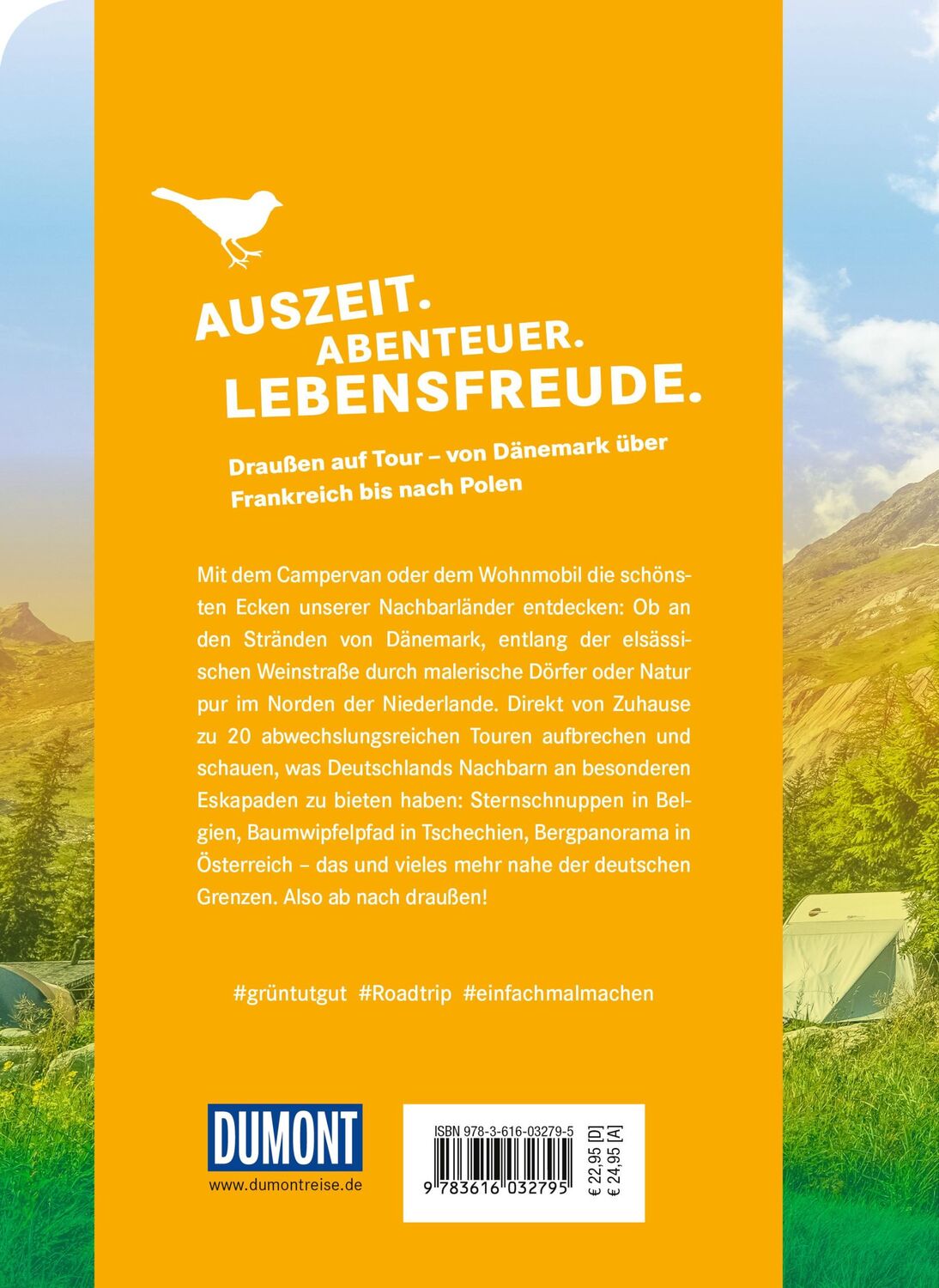 Rückseite: 9783616032795 | 20 unvergessliche Eskapaden rund um Deutschland - Für Camper | Hänisch