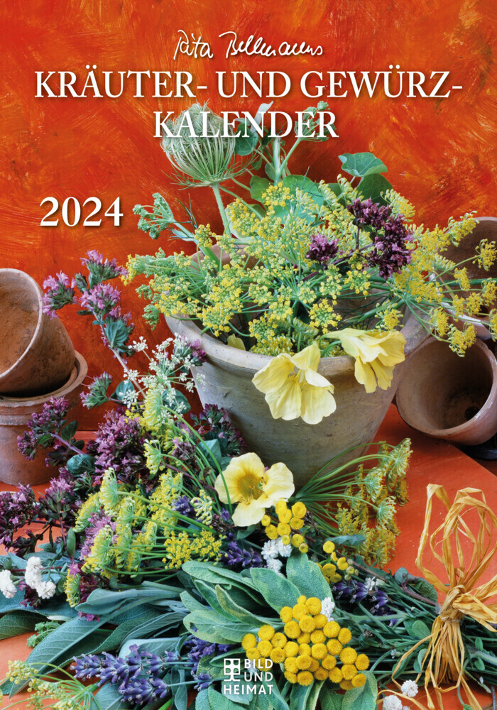 Cover: 9783731012580 | Kräuter- und Gewürzkalender 2024 | Rita Bellmann | Kalender | 12 S.
