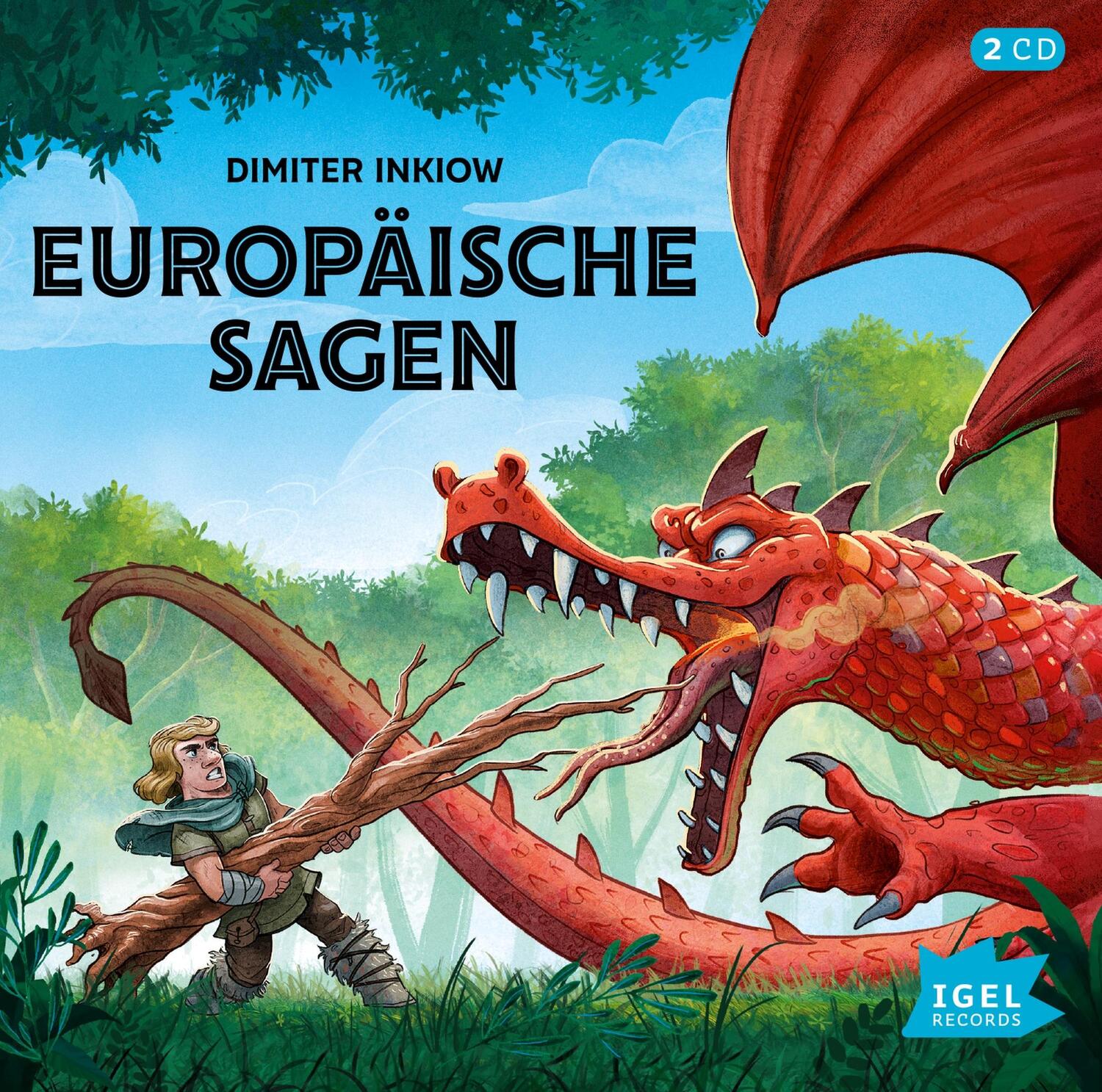 Cover: 9783985200047 | Europäische Sagen | Dimiter Inkiow | Audio-CD | Schmuckkasten | 2022