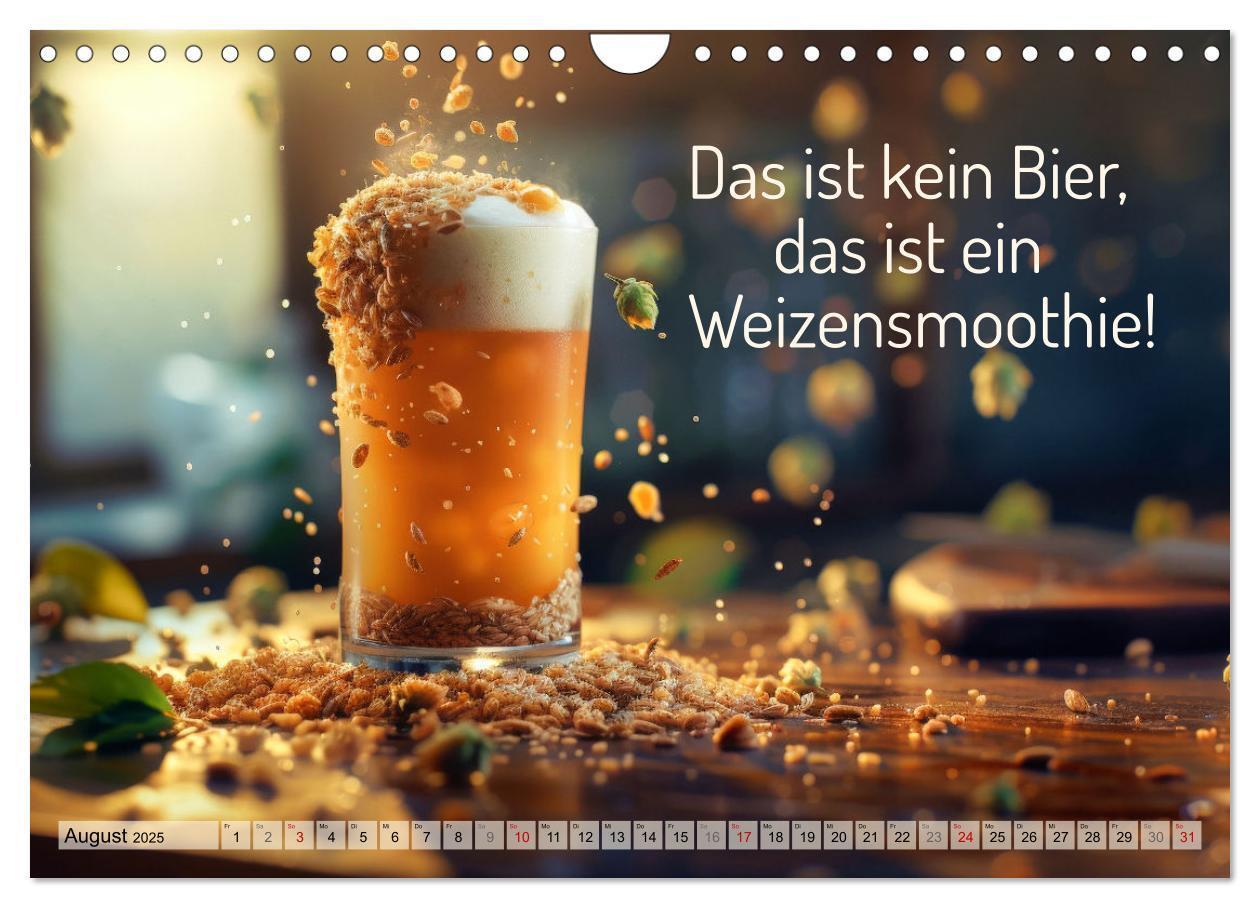 Bild: 9783383783944 | Ich brauch mehr Vitamin Bier (Wandkalender 2025 DIN A4 quer),...