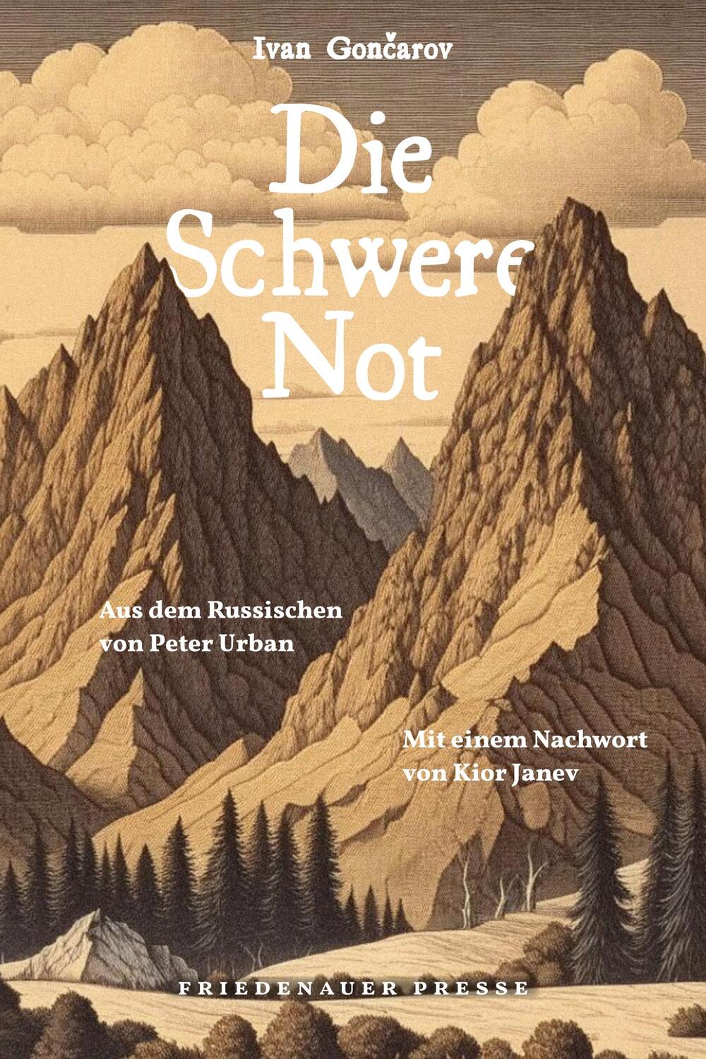 Cover: 9783751880114 | Die Schwere Not | Eine Erzählung aus Sankt Petersburg im Jahre 1838