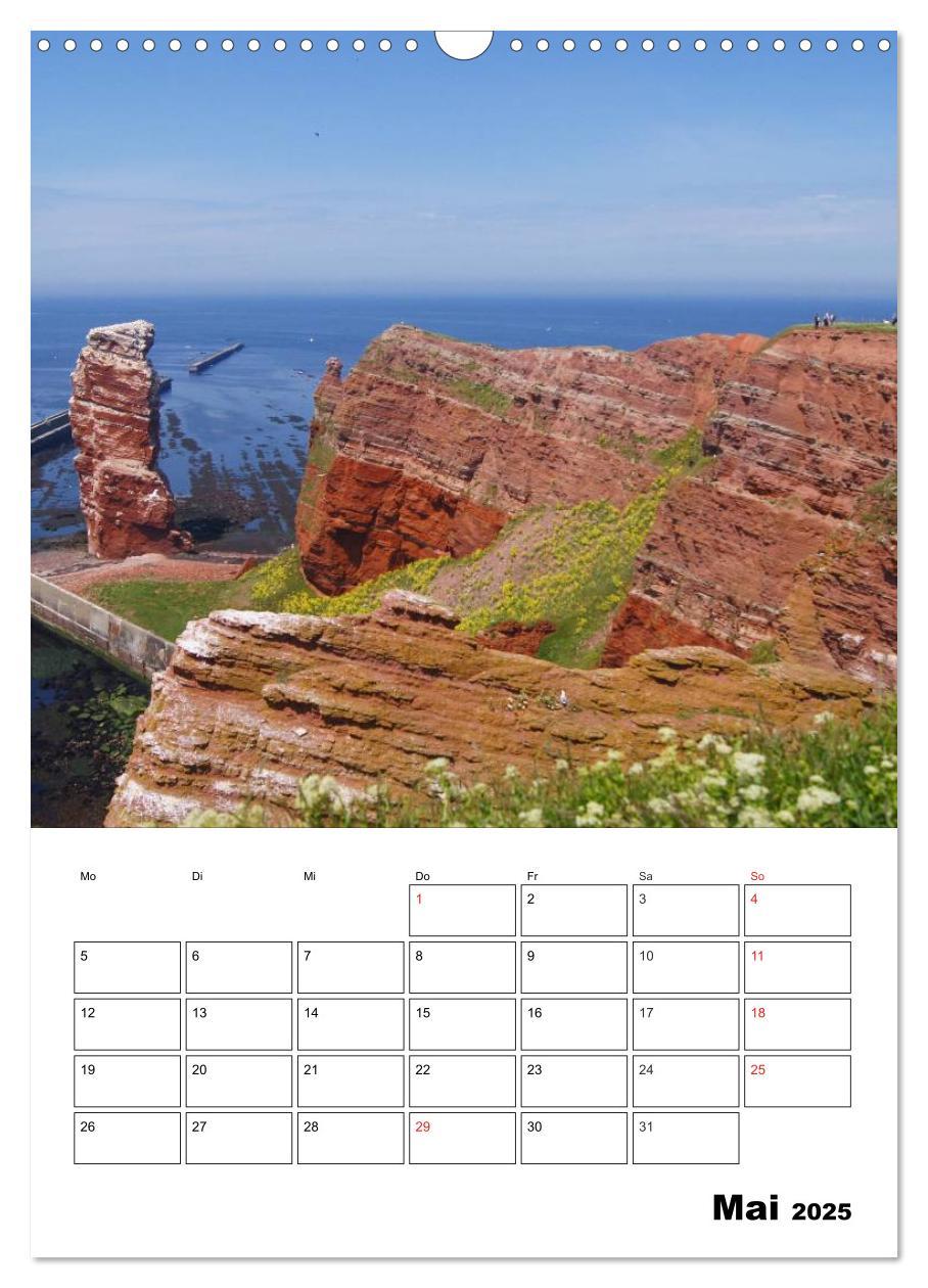 Bild: 9783457008584 | Einzigartige Insel Helgoland (Wandkalender 2025 DIN A3 hoch),...