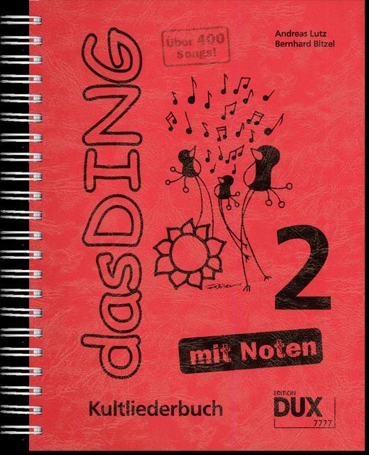 Cover: 9783868491852 | Das Ding 2 mit Noten | Kultliederbuch | Broschüre | Spiralbindung