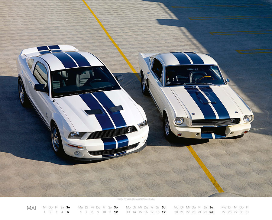 Bild: 9783966646574 | Ford Mustang Kalender 2024 | Chris Affrock | Kalender | Spiralbindung