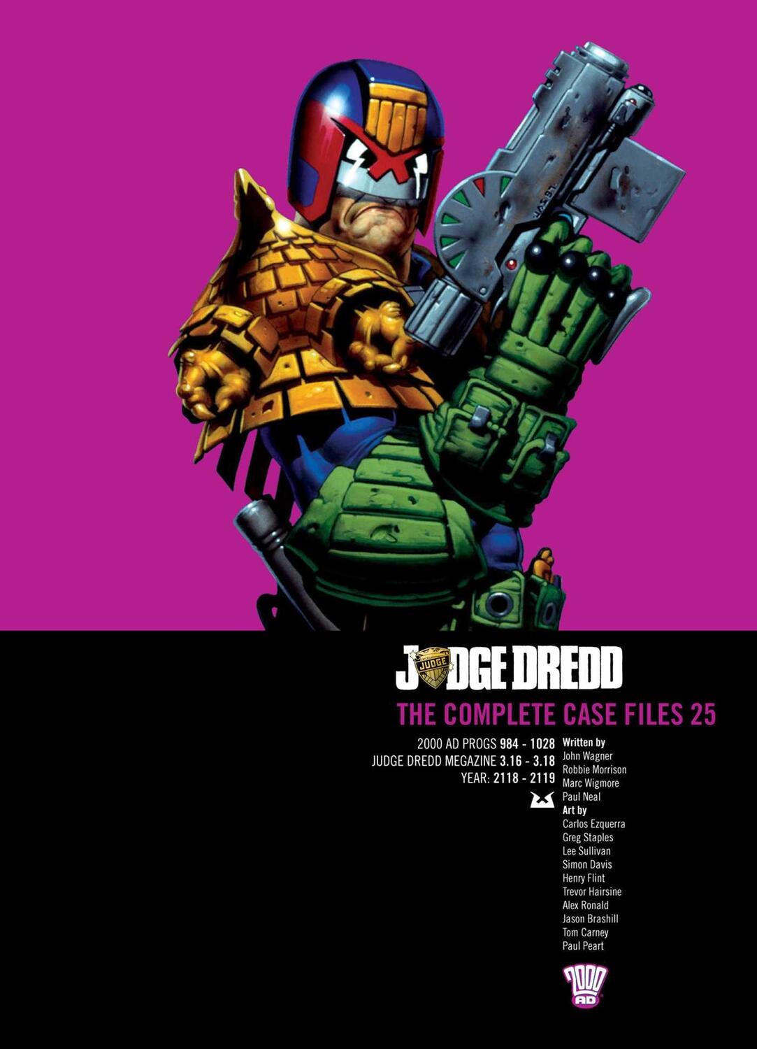 Cover: 9781781083314 | Judge Dredd: The Complete Case Files 25 | John Wagner | Taschenbuch