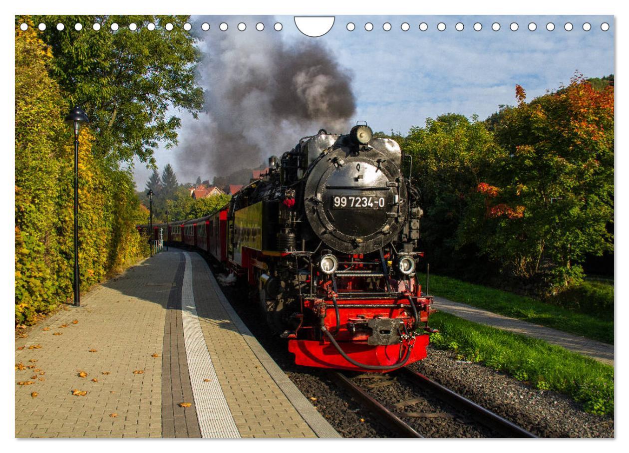 Bild: 9783435670260 | Unter Dampf durch den Harz (Wandkalender 2025 DIN A4 quer),...