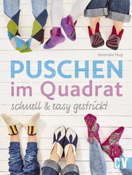 Cover: 9783841063946 | Puschen im Quadrat, schnell &amp; easy gestrickt | Veronika Hug | Buch