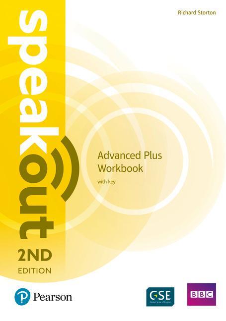 Cover: 9781292212241 | Speakout Advanced Plus 2nd Edition Workbook with Key | Richard Storton