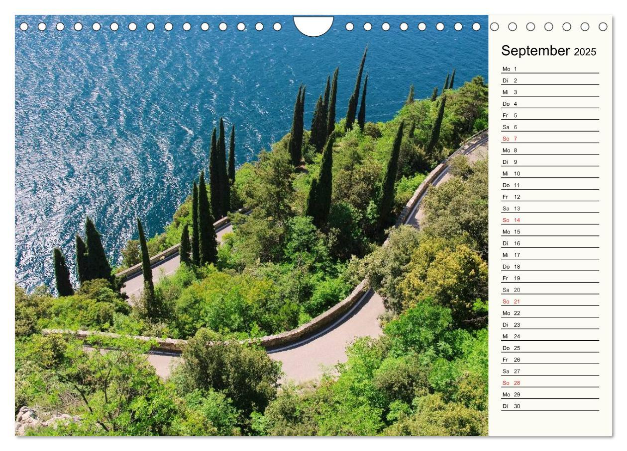 Bild: 9783435531288 | Gardasee (Wandkalender 2025 DIN A4 quer), CALVENDO Monatskalender