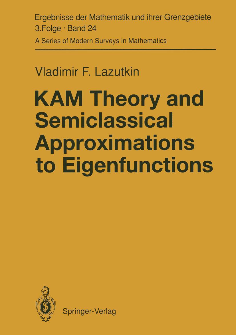 Cover: 9783642762499 | KAM Theory and Semiclassical Approximations to Eigenfunctions | Buch