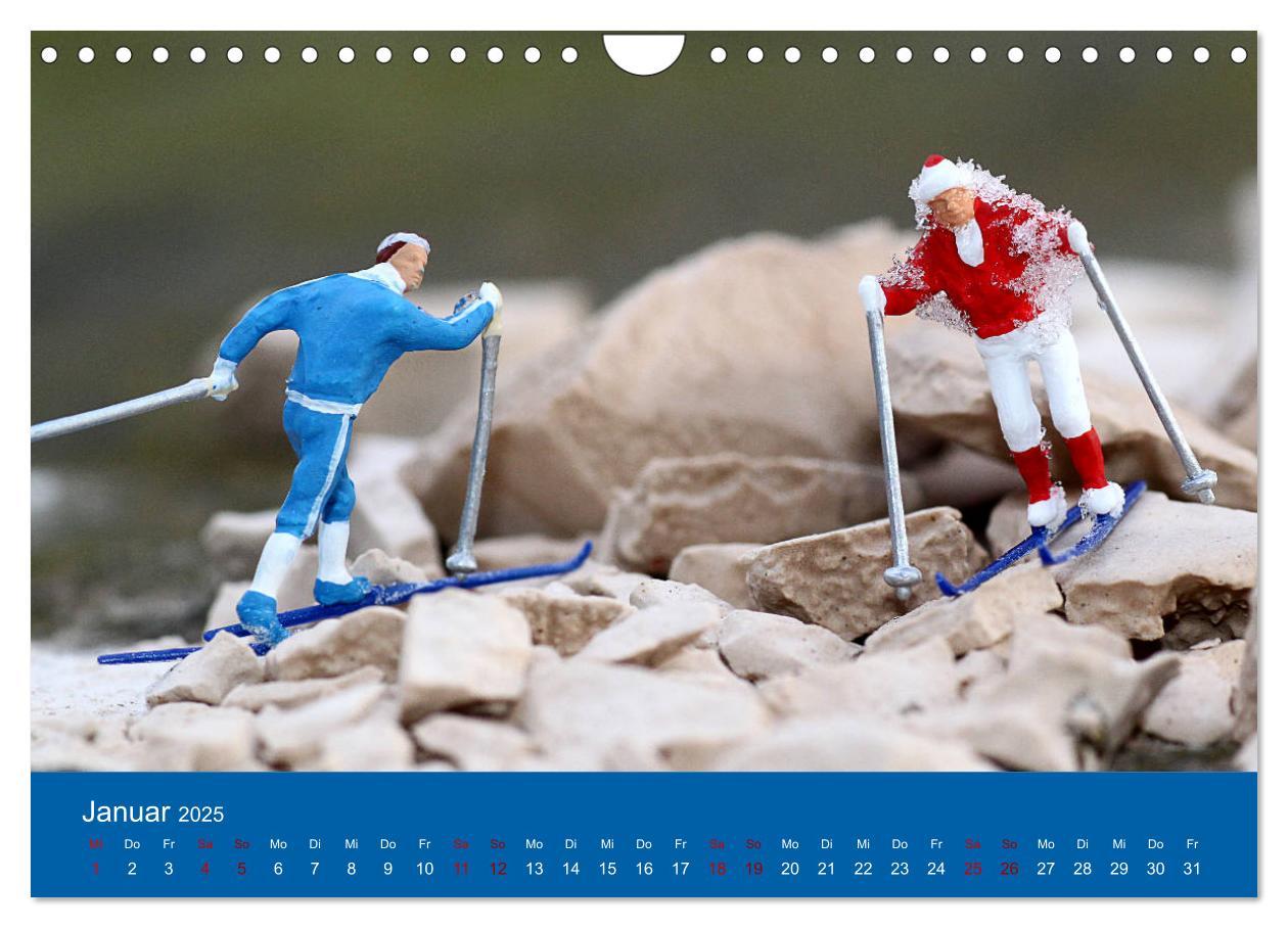 Bild: 9783435344772 | Miniaturen - Klein ganz groß (Wandkalender 2025 DIN A4 quer),...