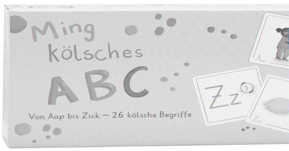Cover: 4170000005261 | Ming kölsches ABC | Von Aap bis Zick - 26 kölsche Begriffe | Spiel