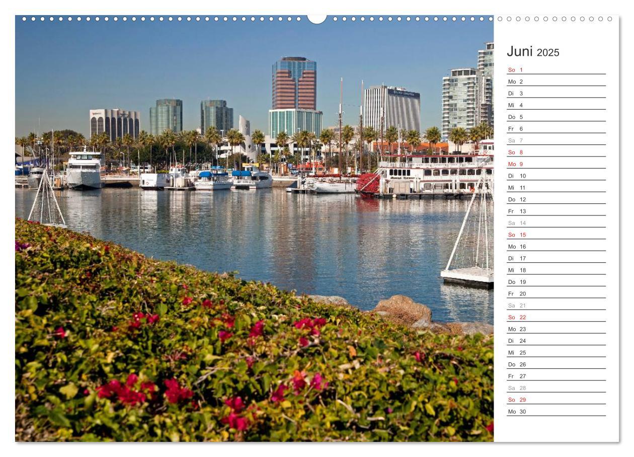 Bild: 9783435724956 | Los Angeles - Kalifornien (Wandkalender 2025 DIN A2 quer), CALVENDO...