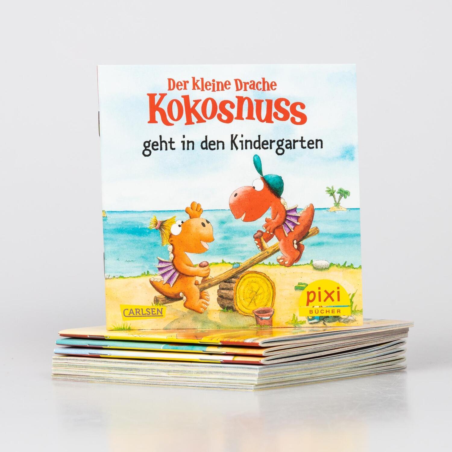 Bild: 9783551038708 | Pixi-8er-Set 288: Der kleine Drache Kokosnuss und seine Freunde...