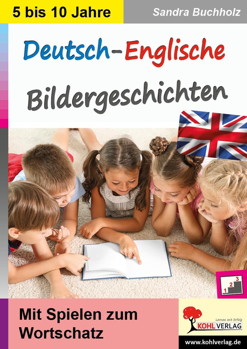 Cover: 9783985580170 | Deutsch-Englische Bildergeschichten | Mit Spielen zum Wortschatz