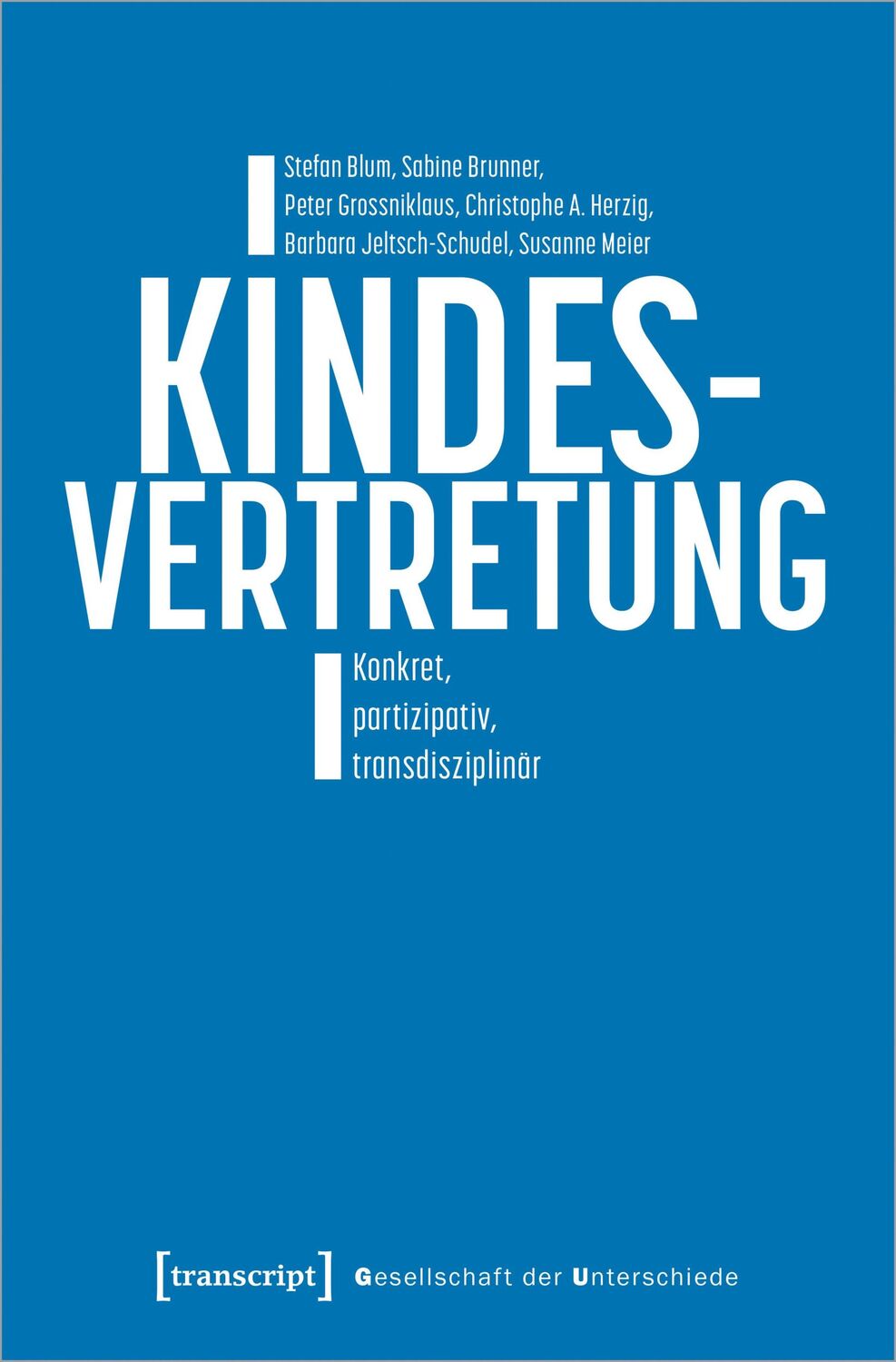 Cover: 9783837664447 | Kindesvertretung | Konkret, partizipativ, transdisziplinär | Buch