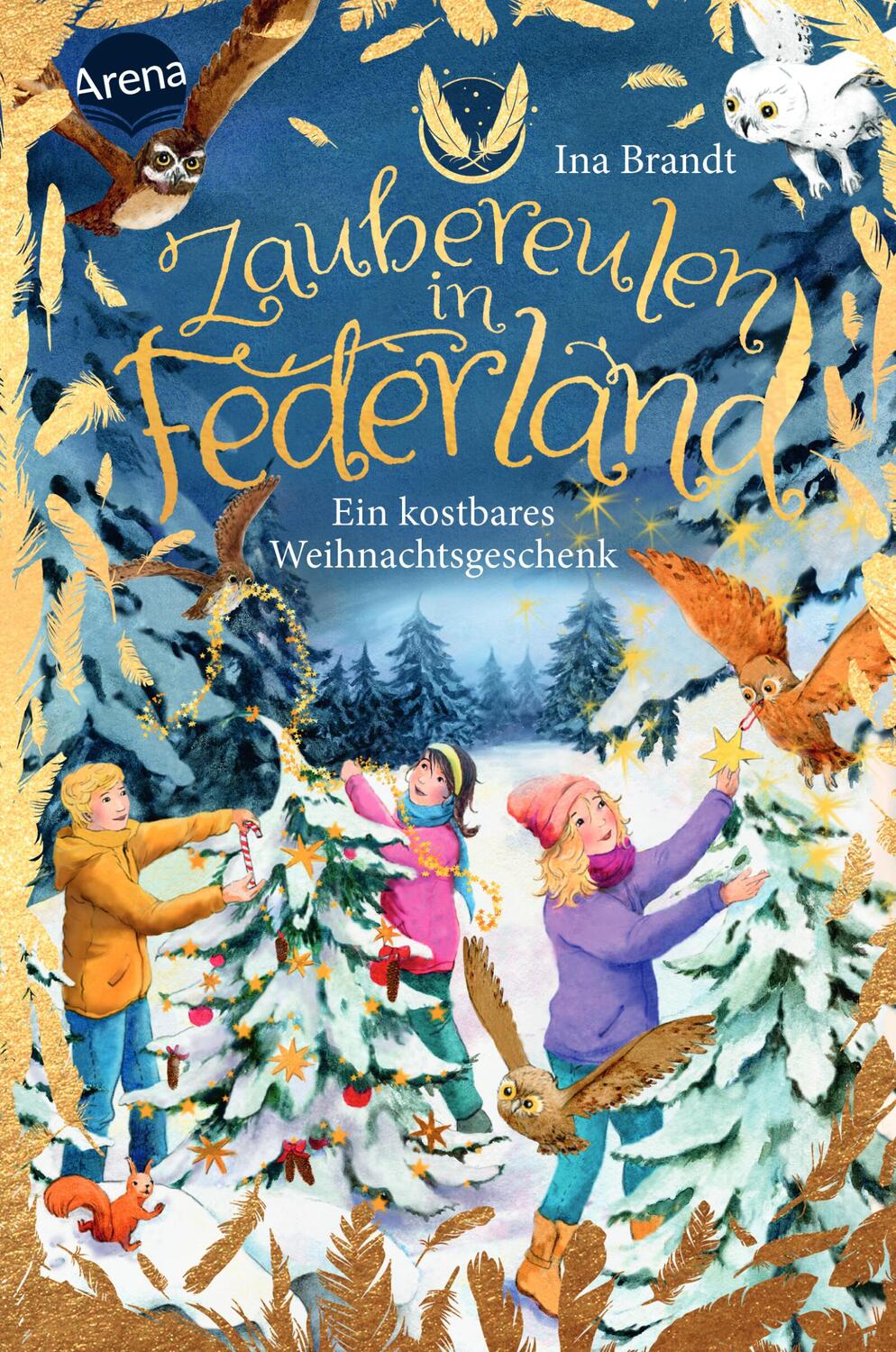 Cover: 9783401607467 | Zaubereulen in Federland (4). Ein kostbares Weihnachtsgeschenk | Buch