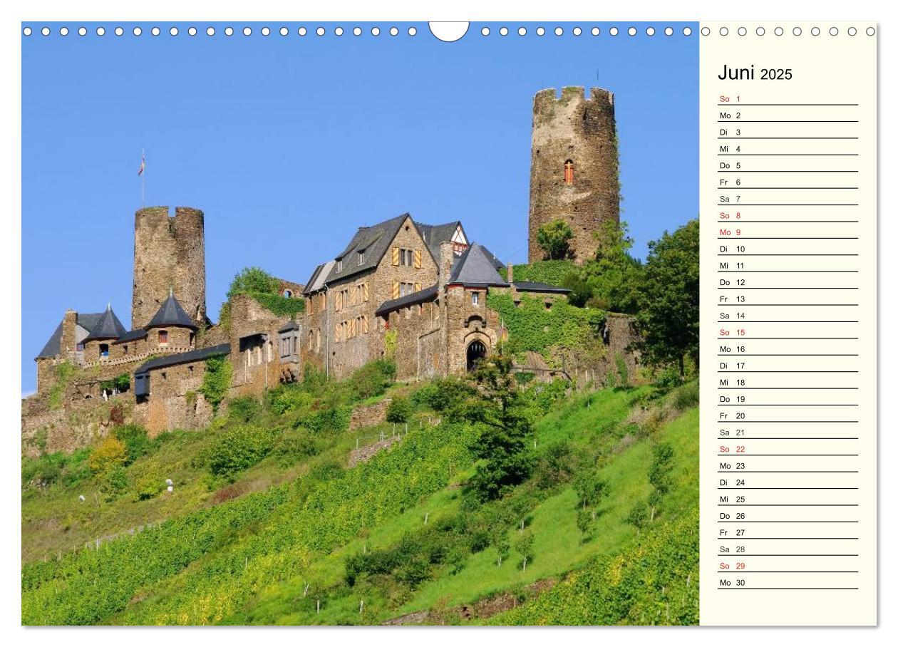 Bild: 9783435521425 | Entlang der Mosel (Wandkalender 2025 DIN A3 quer), CALVENDO...